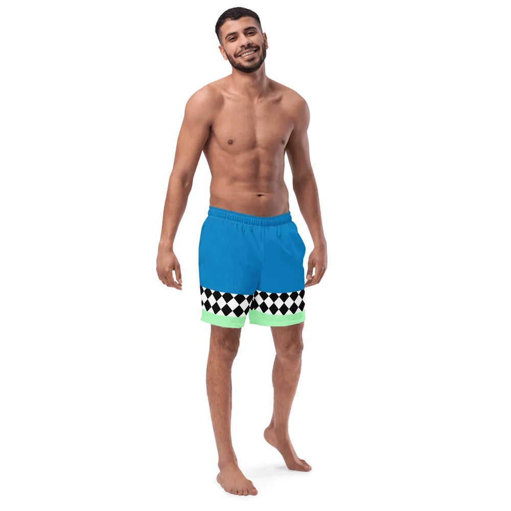 Swim Shorts {harley stripe teal} product image (4)