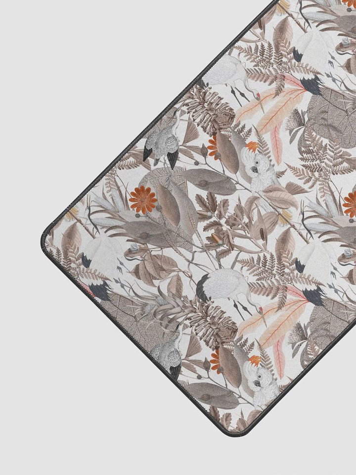 White Ecotone Desk Mat product image (1)