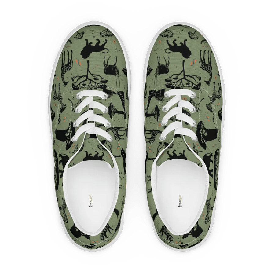 Savanah Wildlife Lace-Up Canvas Shoes product image (5)