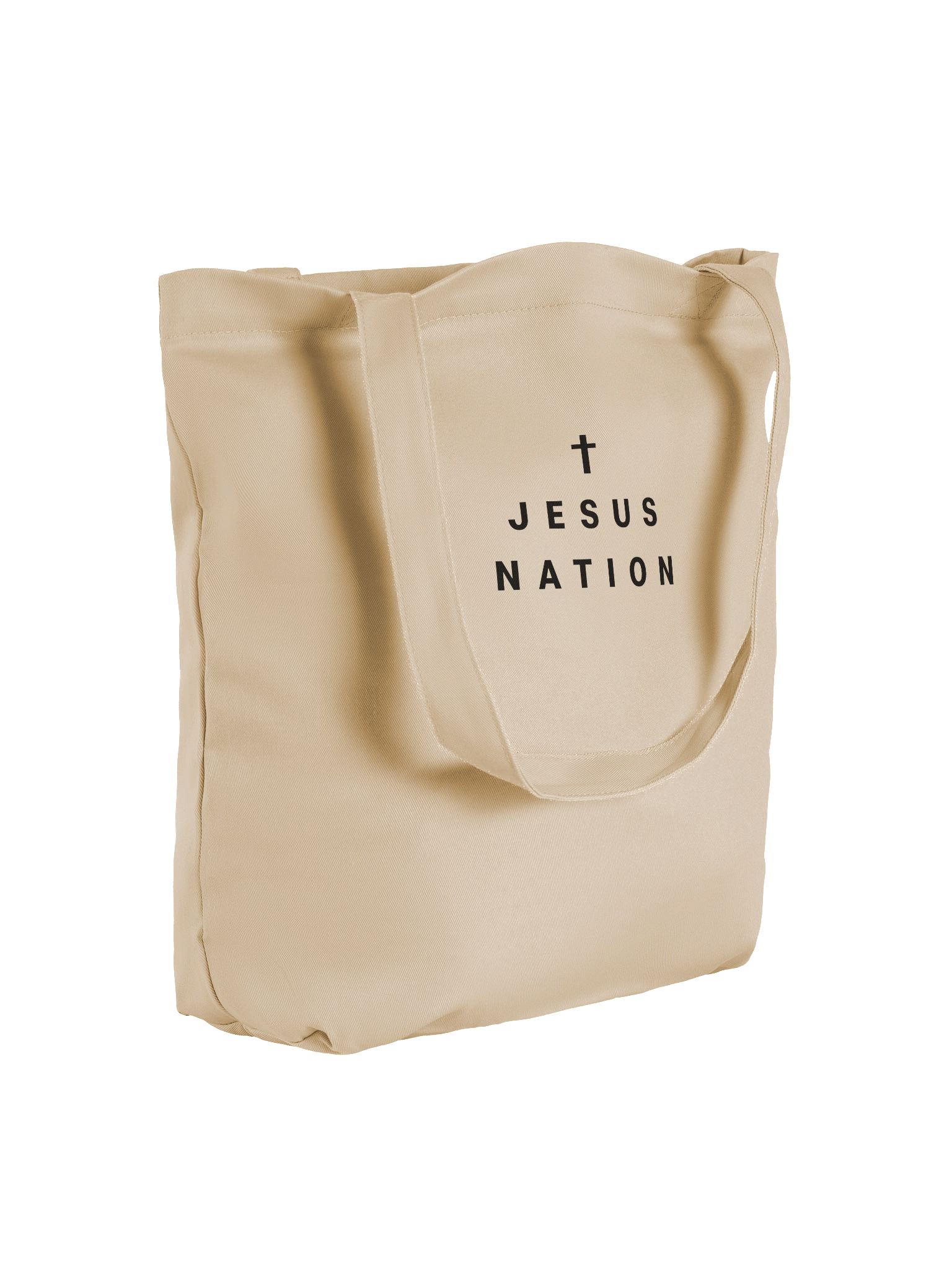 Jesus Nation Essential Tote (Natural Canvas) product image (4)