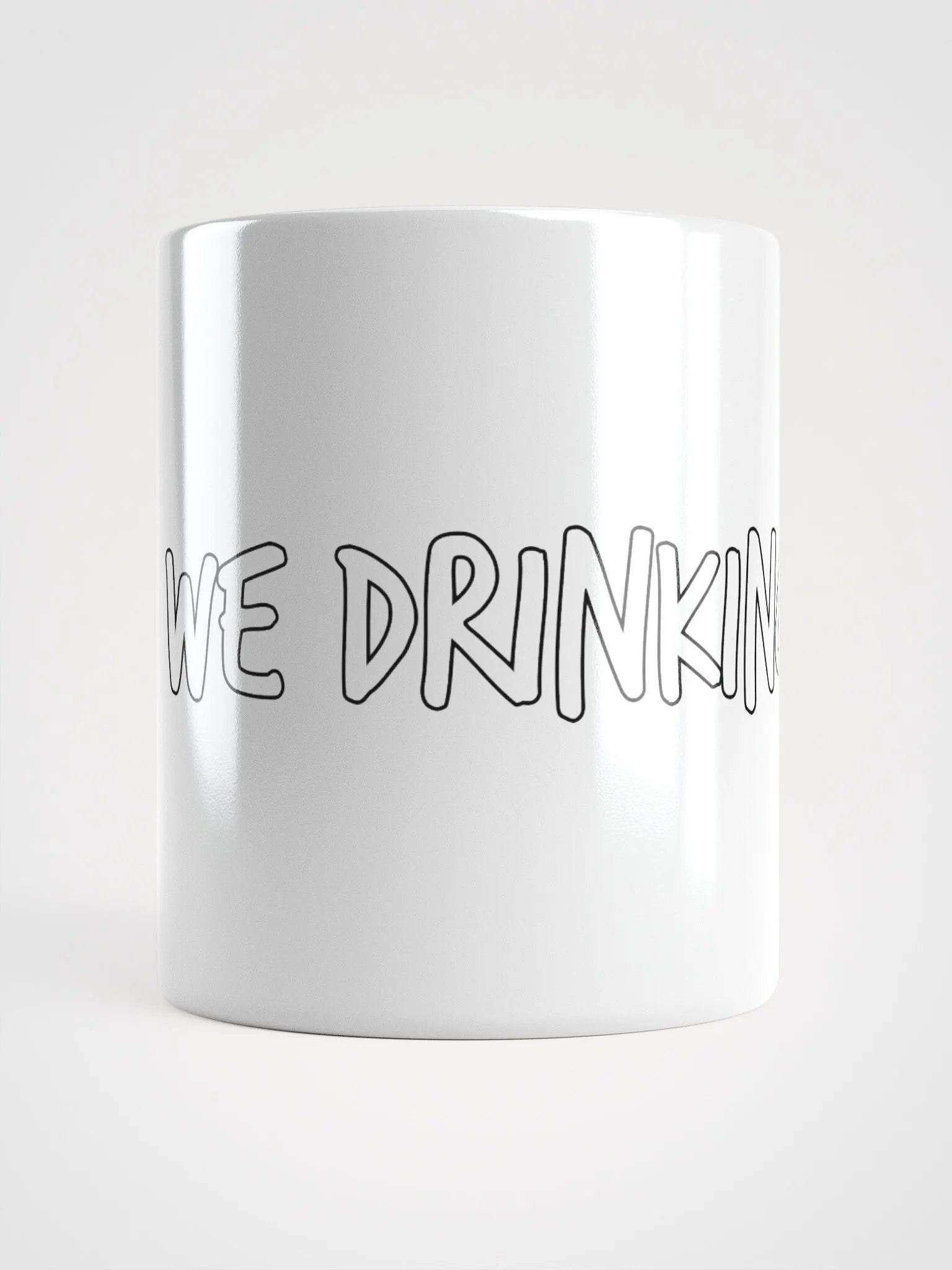 Glossy Mug - We Drinking? product image (5)