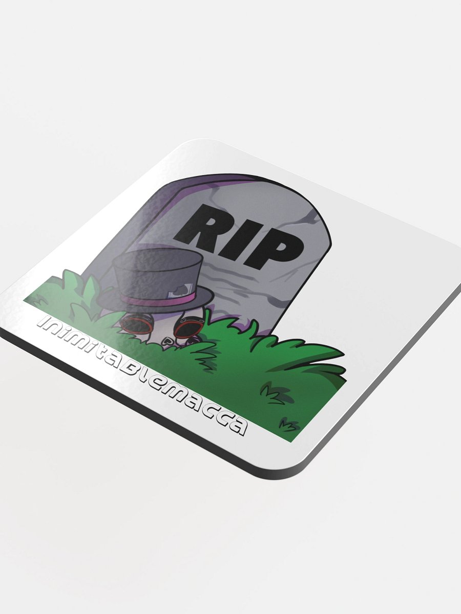 Macca' RIP Cork Coaster product image (4)