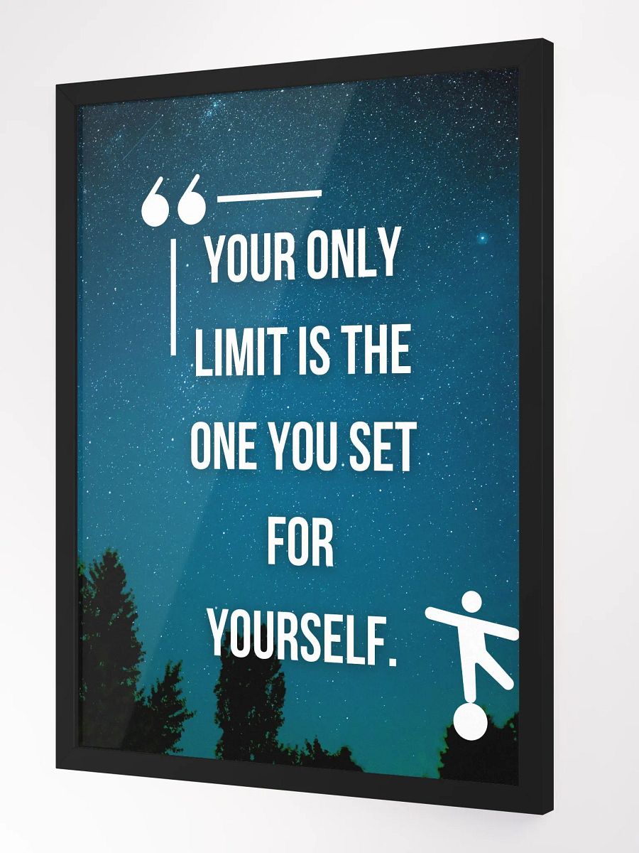 Only Limit Framed Poster product image (2)