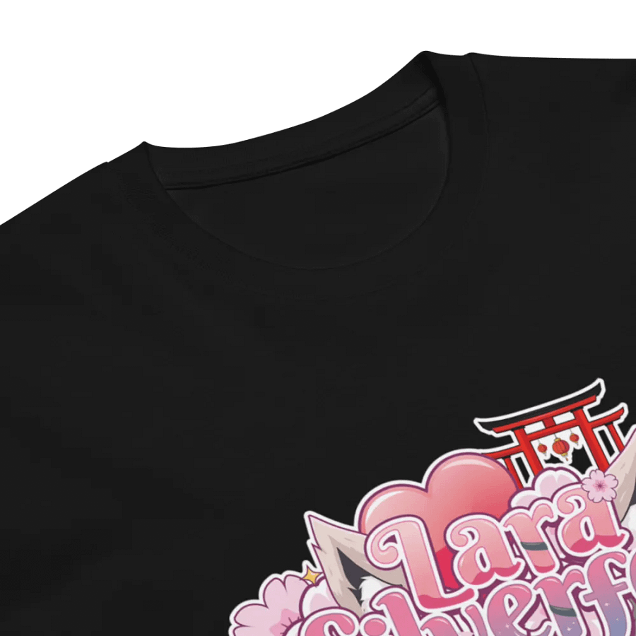 Lara Silverfox VTuber - Large Logo AS Colour Premium T-shirt product image (6)