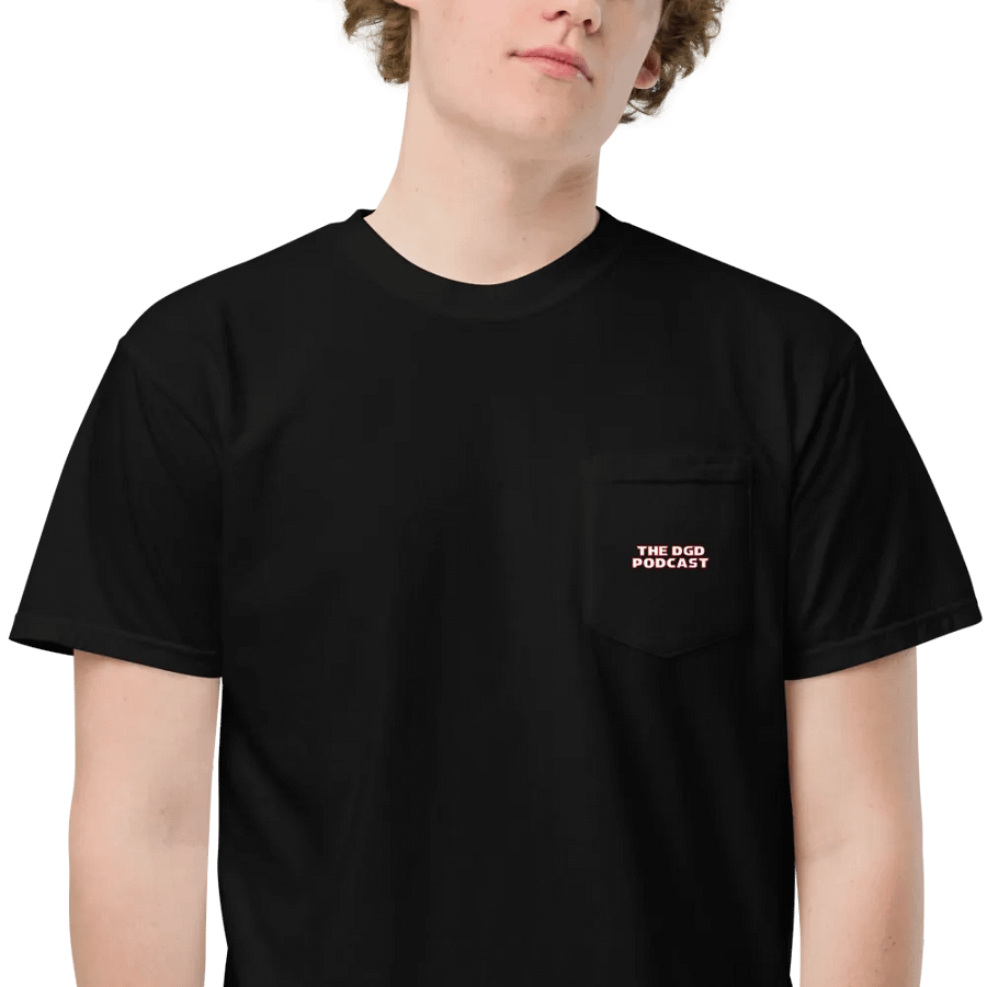 The DGD Podcast Unisex Pocket Tee product image (14)