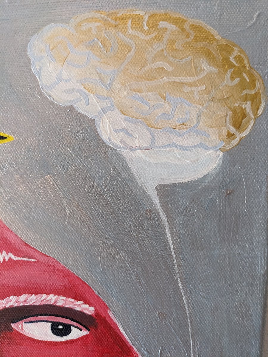 'Look Ma, I'm an Angel' Painting product image (4)
