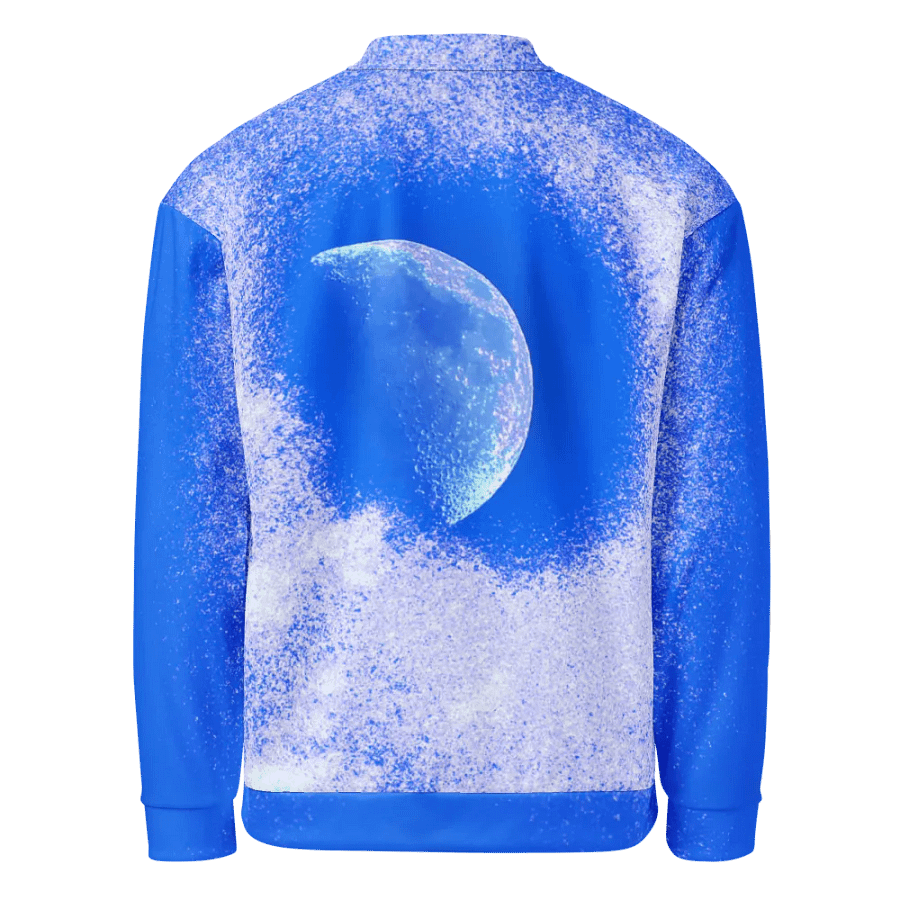 Disintegrating Moon Unisex Bomber Jacket product image (9)