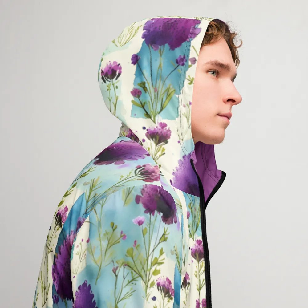 Violet Adventure All-Over Print Windbreaker product image (7)