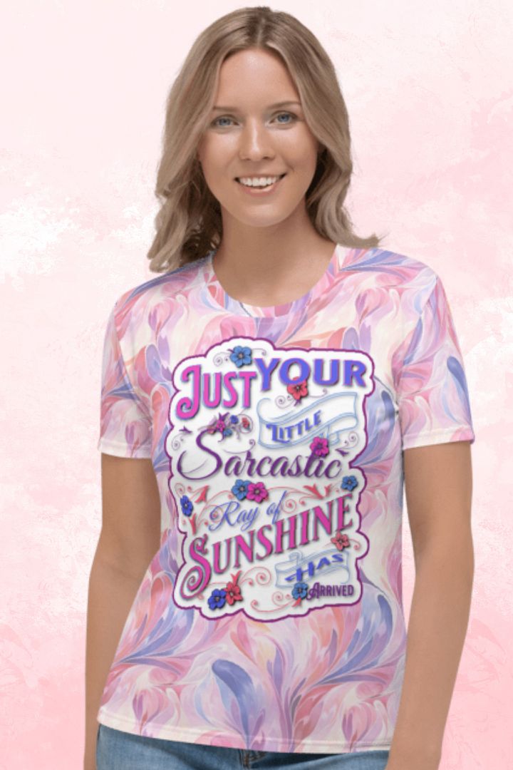 Funny Sarcastic Sunshine All Over Print T-shirt product image (1)