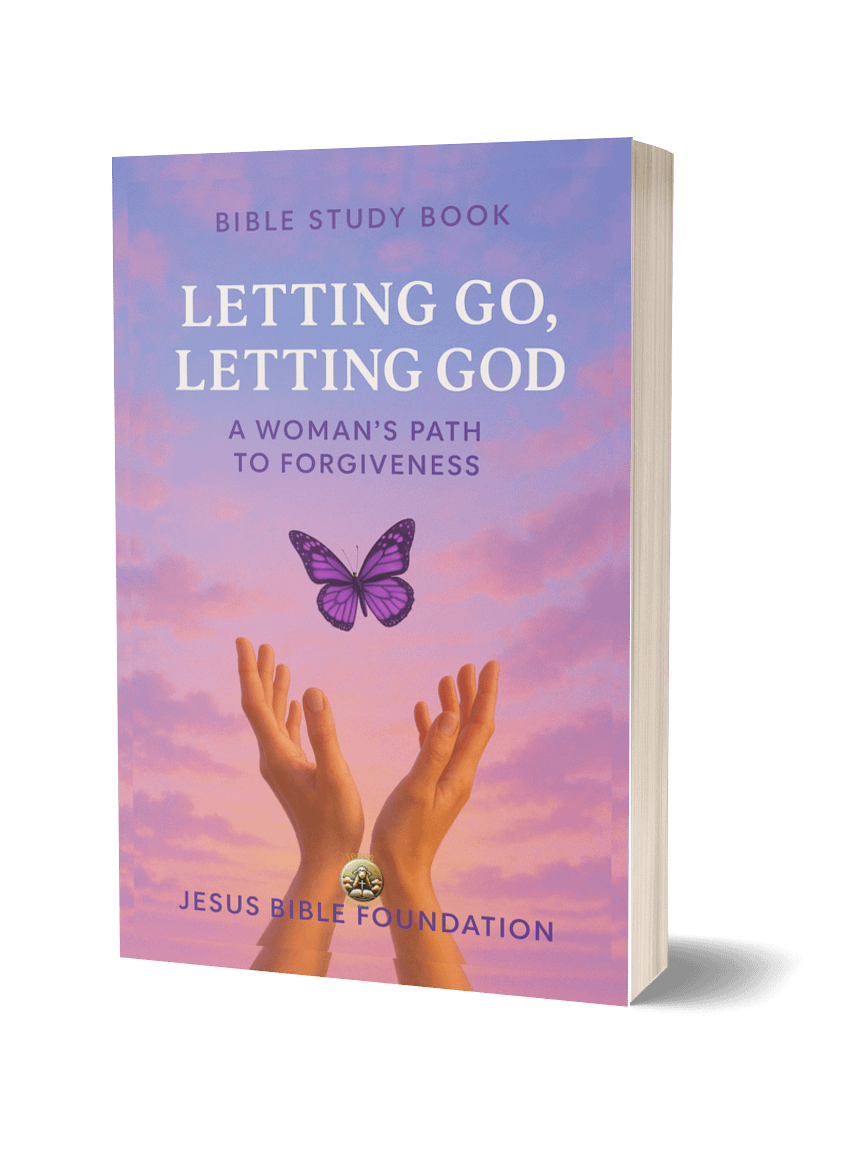 Bible study book Letting Go, Letting God: A Woman’s Path to Forgiveness product image (1)