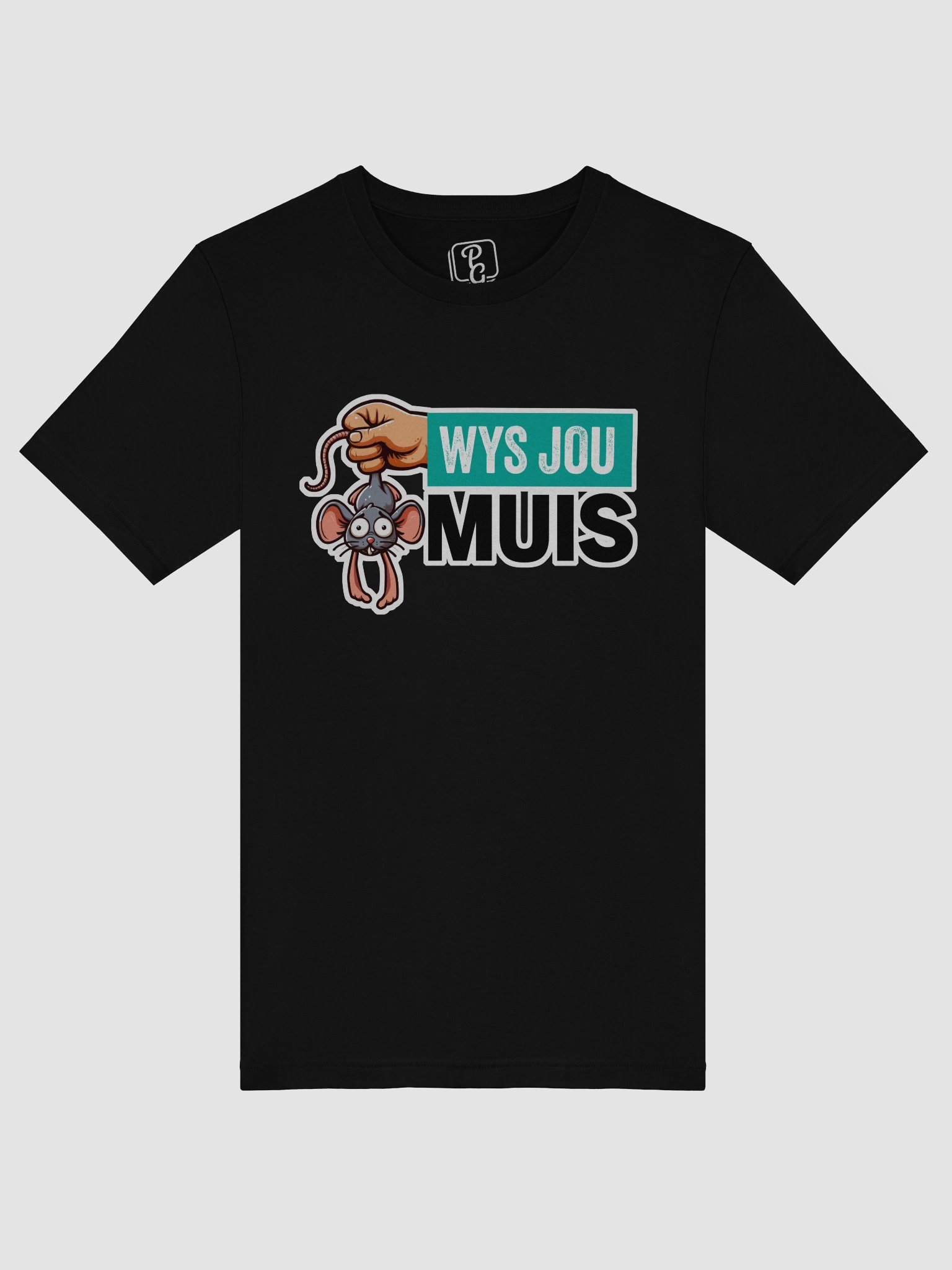 Wys jou muis! Tee product image (5)