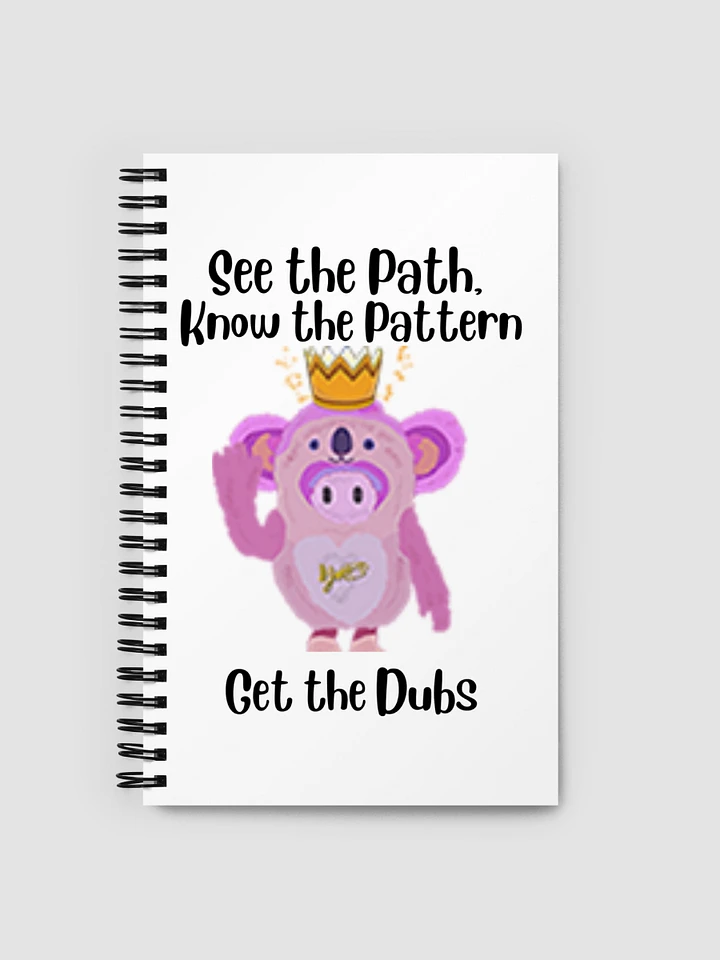Cuddly Koala with Words Spiral Notebook product image (1)