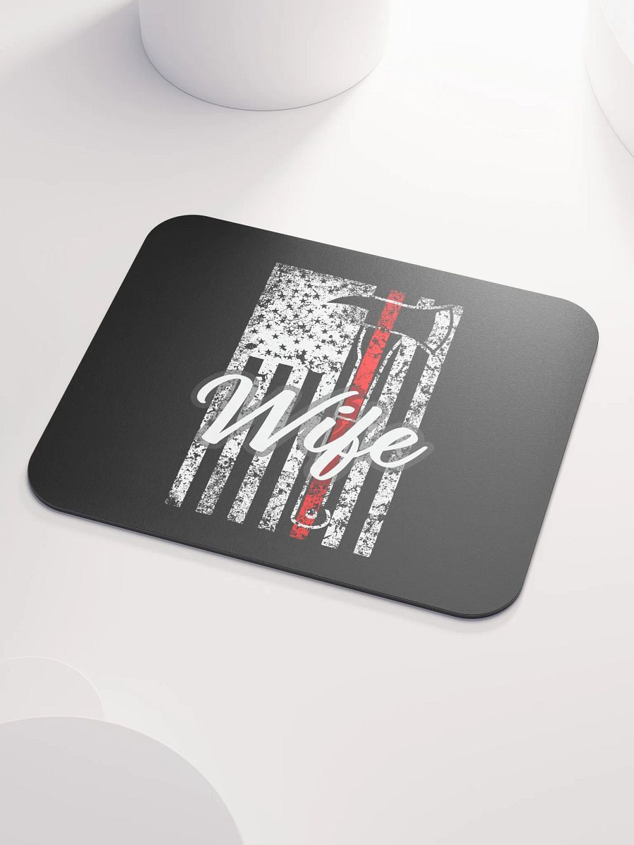 Firefighter Wife - Mouse Pad product image (3)