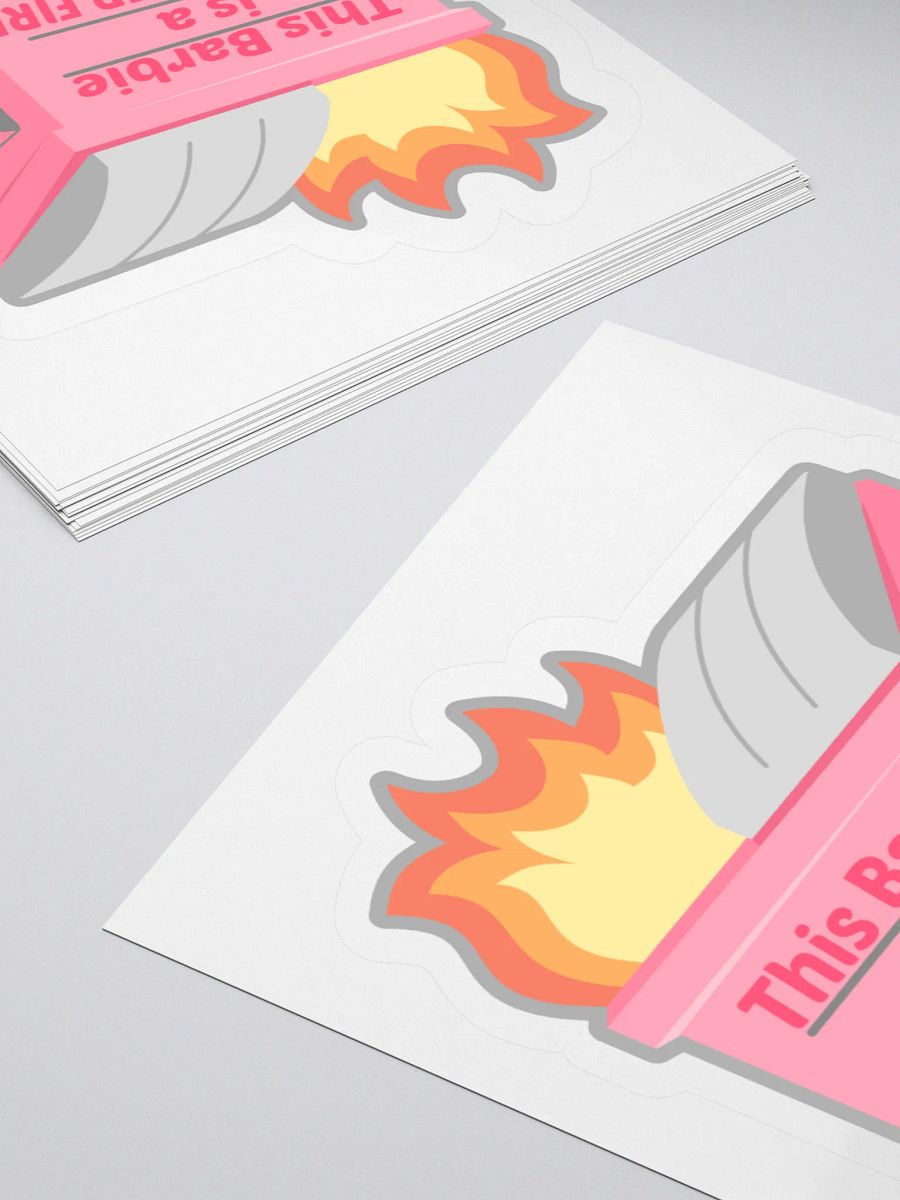 Barbie Dumpster Fire Sticker product image (7)