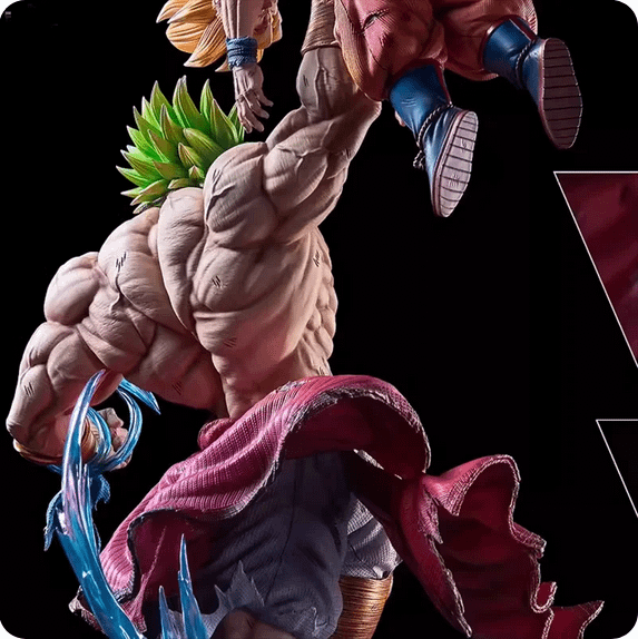Broli Vs Goku Anime Figure Dragon Ball Broli 28cm Figurine product image (6)