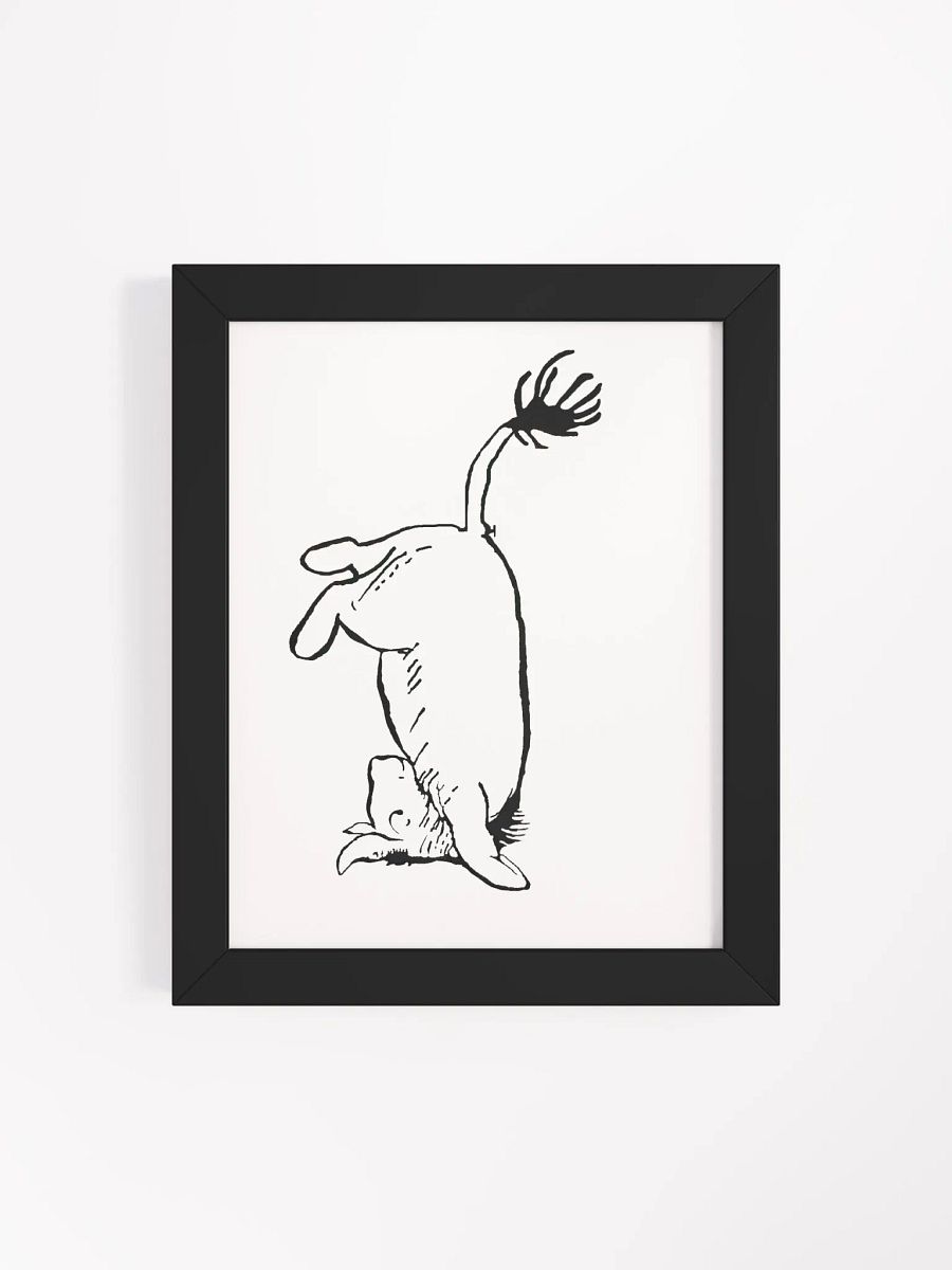 Eeyore Upside Down Framed Artwork product image (5)
