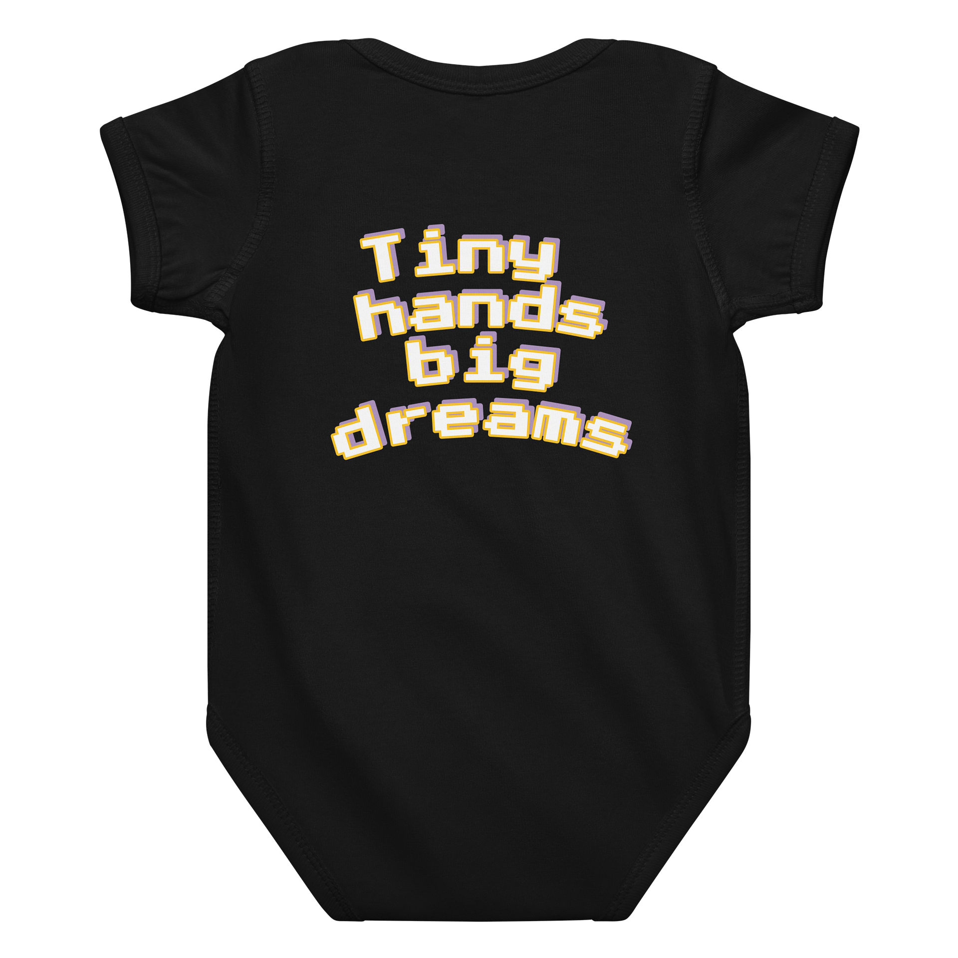 Helen Clarke "Tiny hands big dreams" Baby suit product image (6)
