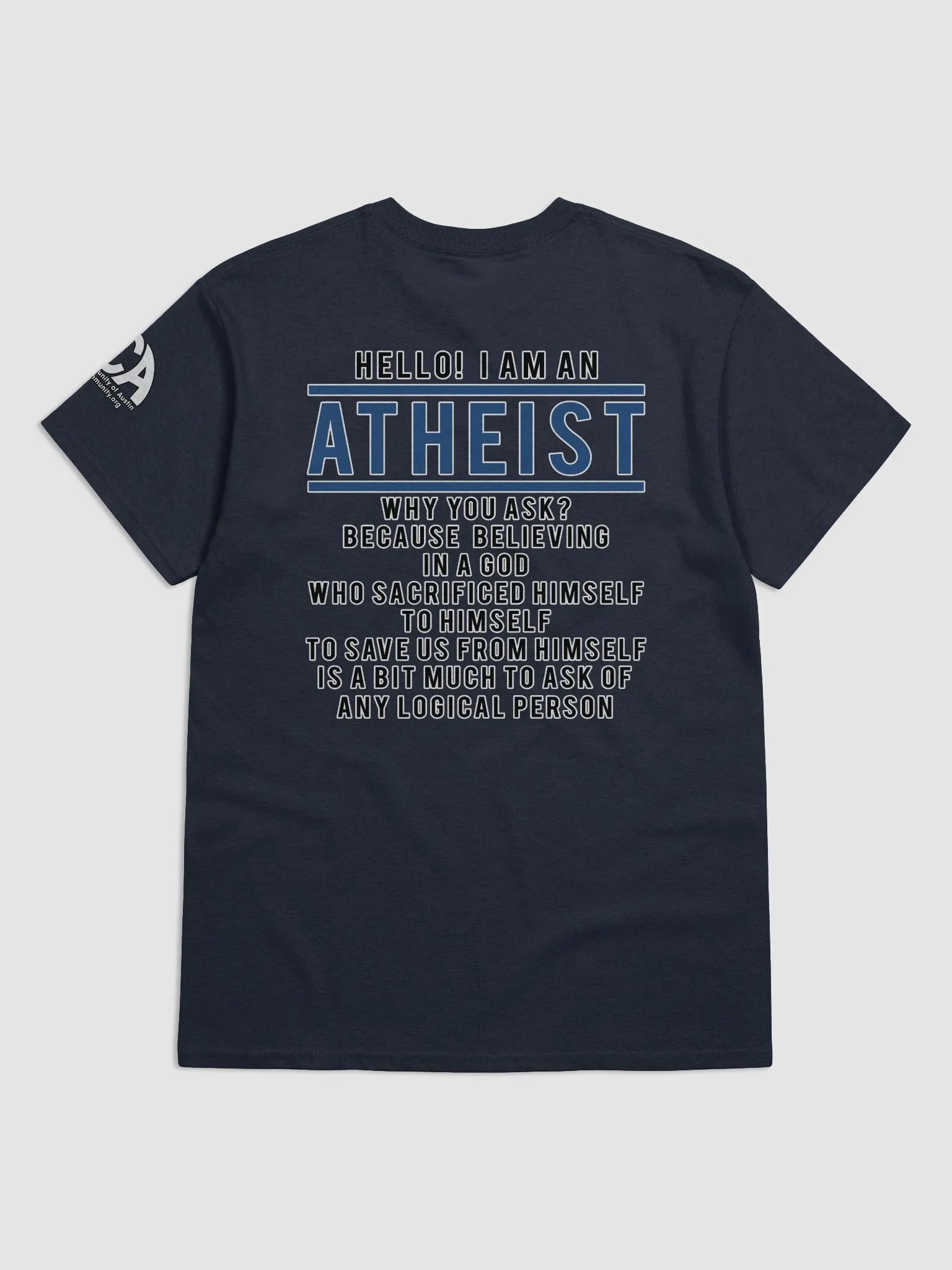 The Atheist Experience Short Sleeve Unisex T-Shirt (Limited Edition - July 2023) product image (1)