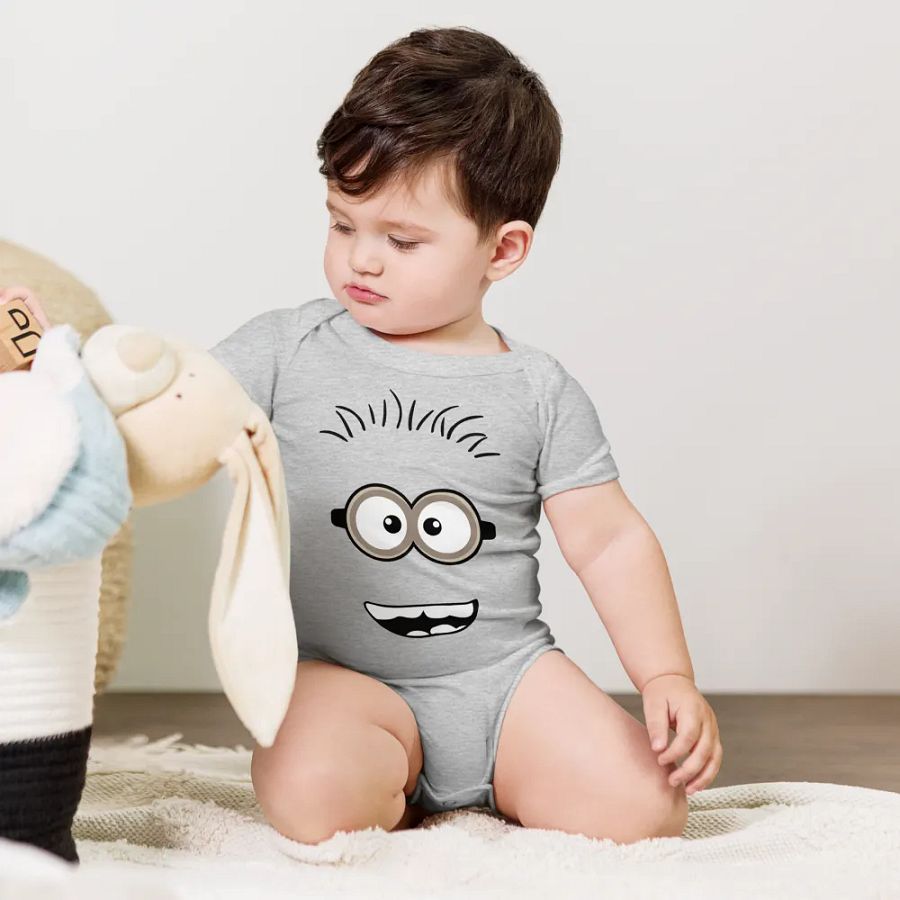 Minions Face Baby Onesie product image (19)