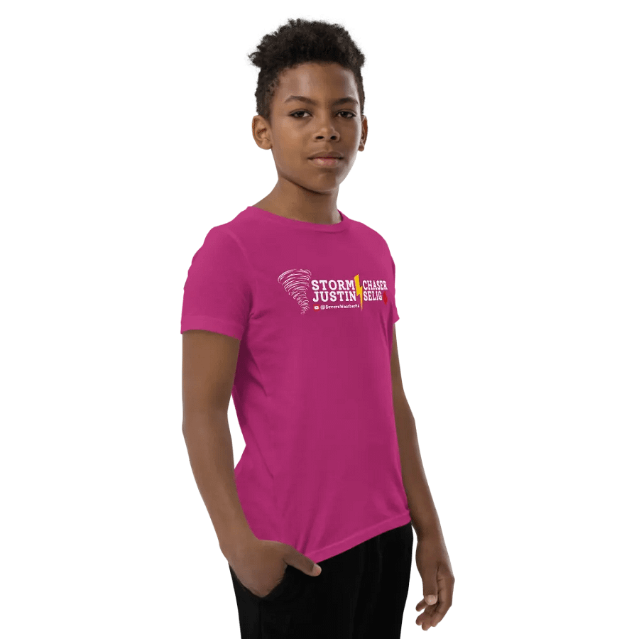 Youth Storm Chaser Justin Selig Logo Tee product image (10)