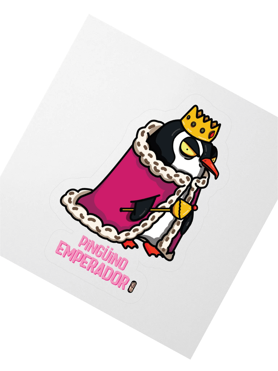 Pingüino Emperador - Sticker (Kiss Cut) product image (2)