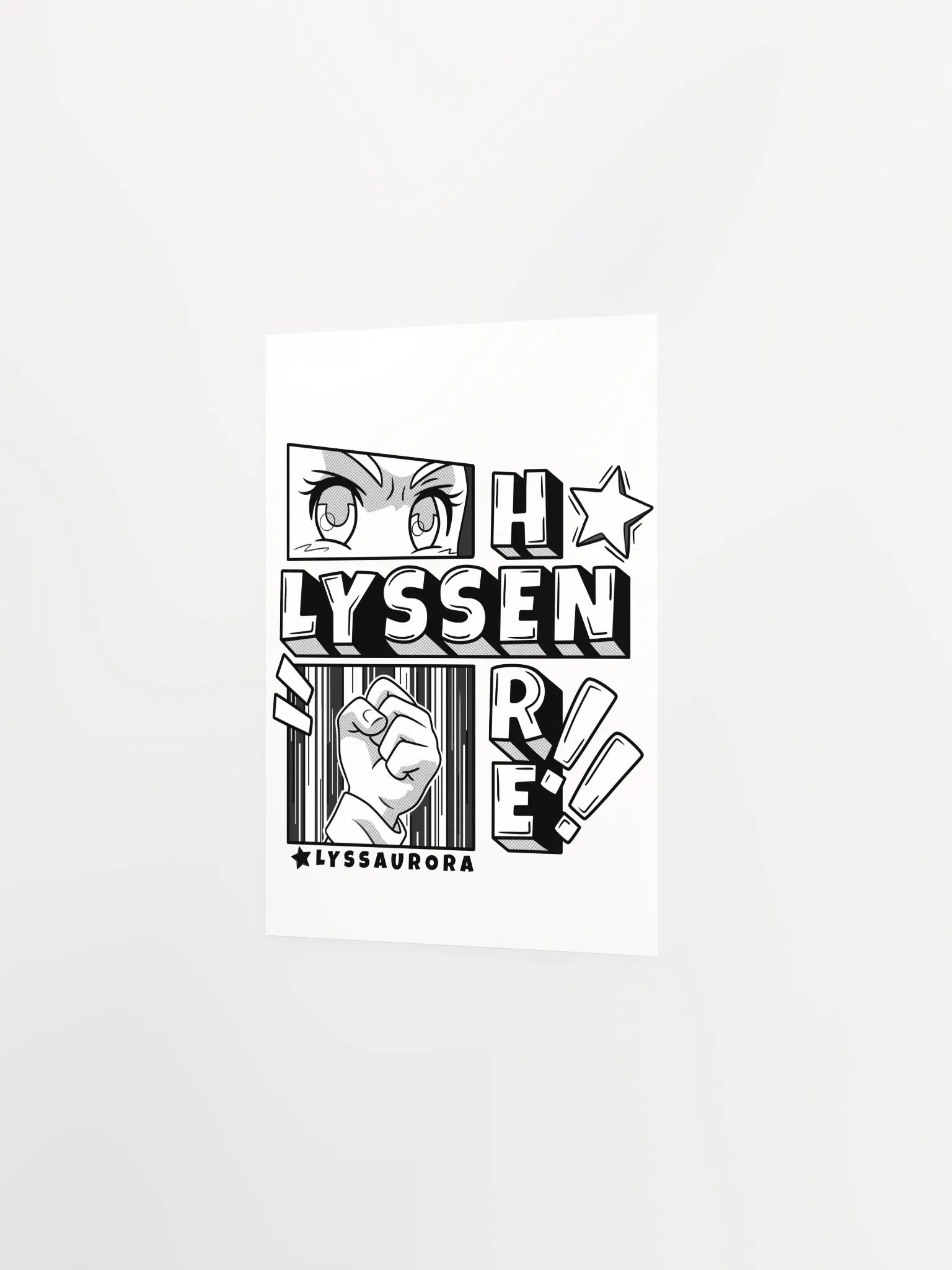 Lyssen Here Poster product image (8)