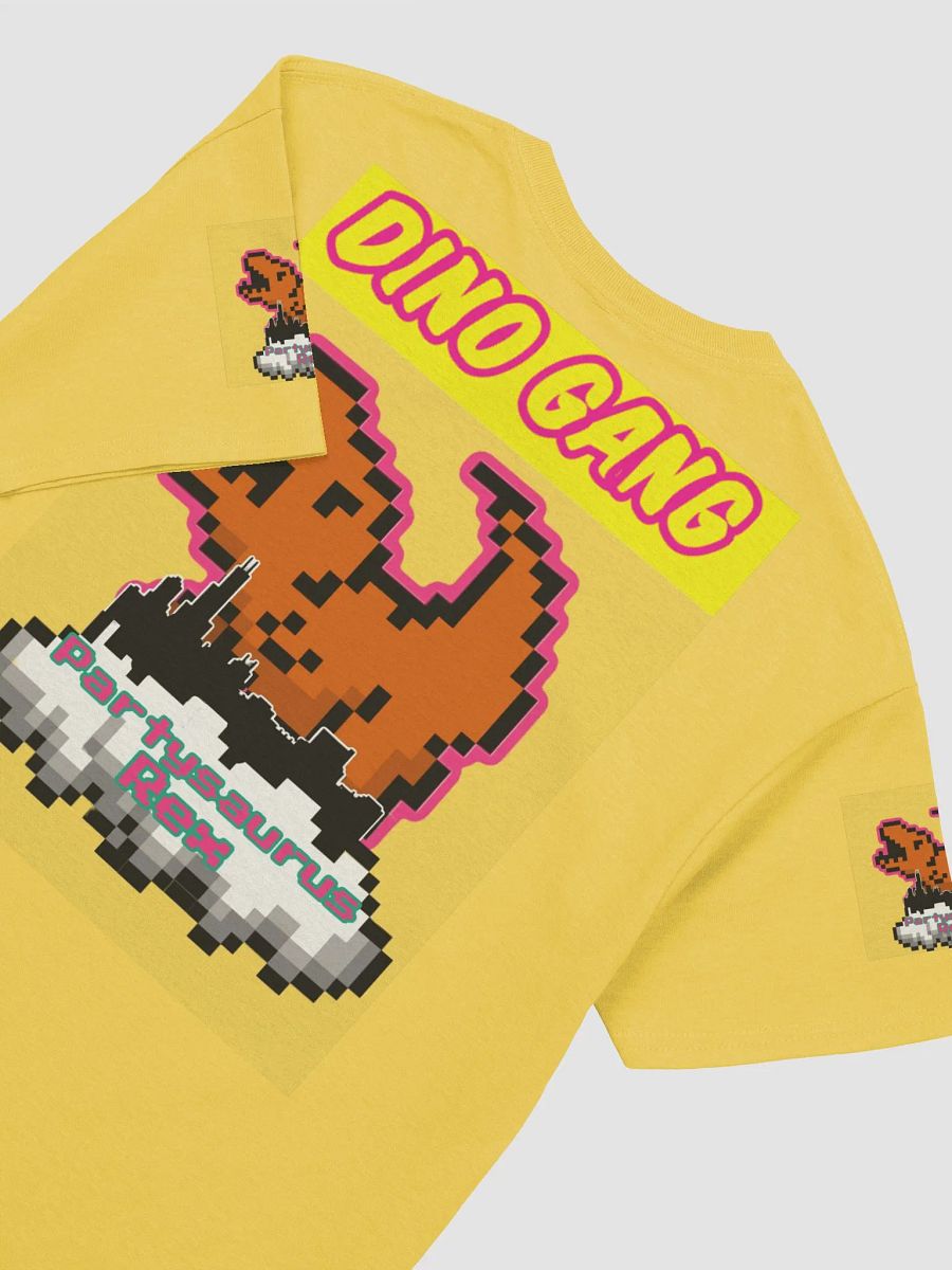 8 Bit Partysaurus Rex Tee Yellow product image (4)