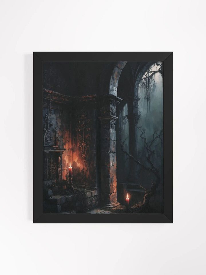 Gothic Decay Framed Print product image (8)
