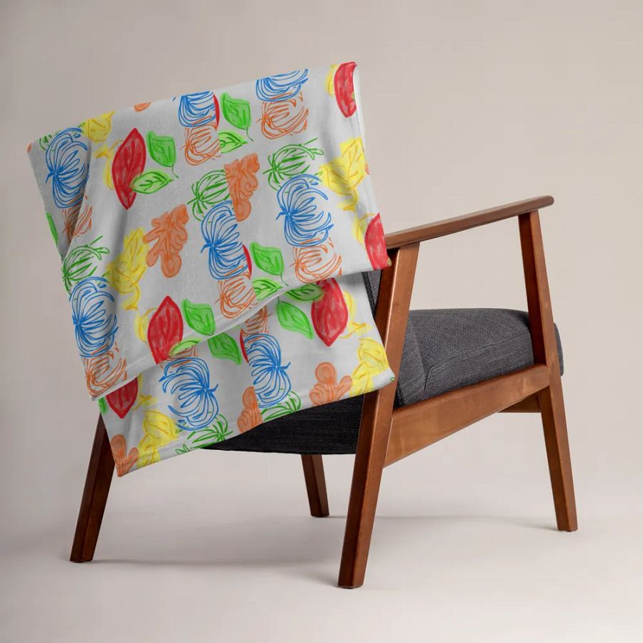 Plant Themed Throw Blanket product image (3)