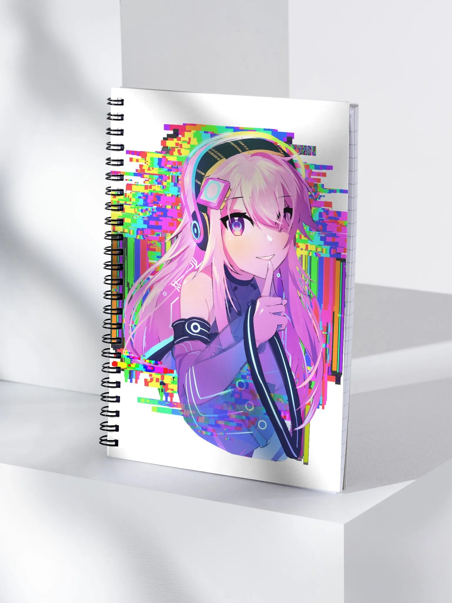 Akheera Notebook Background Ver (With BFG Chibi on back) product image (3)