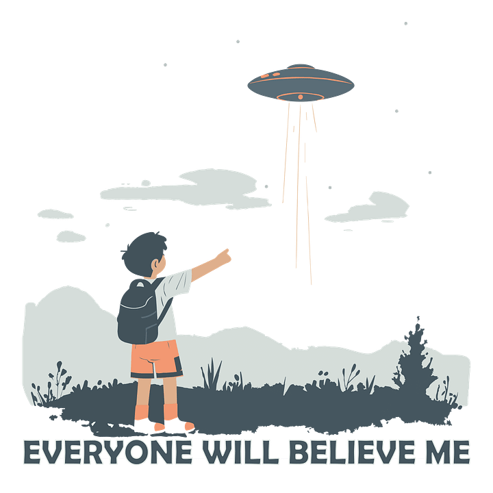 UFO Kid - Cotton T-Shirt product image (58)