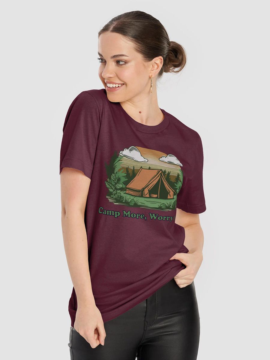 BUIII: Camp More, Worry Less T-Shirt product image (5)