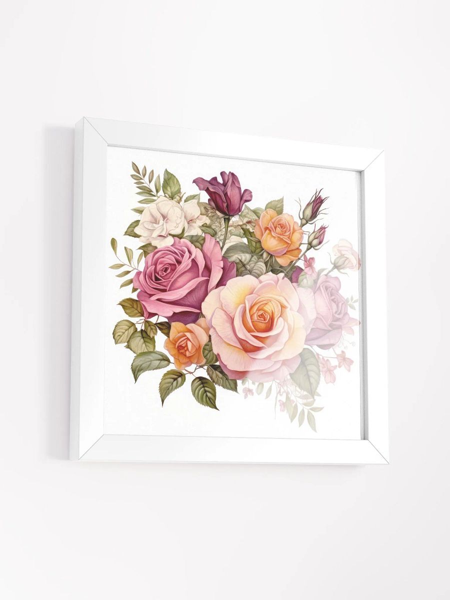 Roses Bouquet Watercolor Wall Art product image (23)