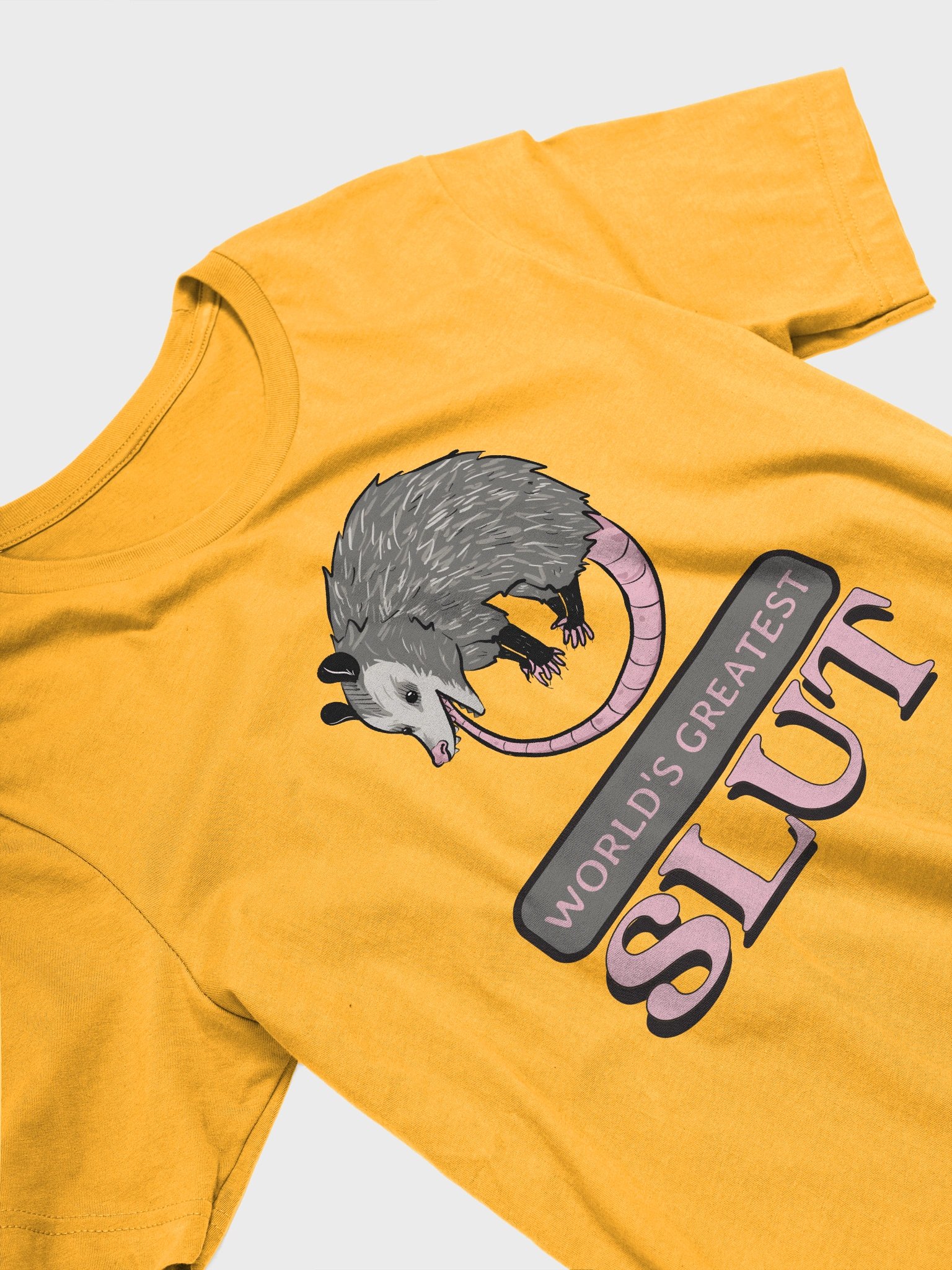 World's greatest possum supersoft t-shirt product image (23)