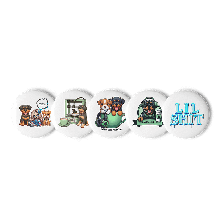 Rottmom3D Pin Button Set product image (1)