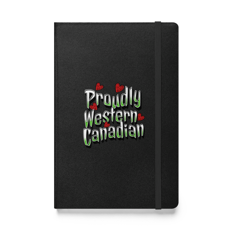 Proudly Western Canadian Hardcover Journal product image (1)