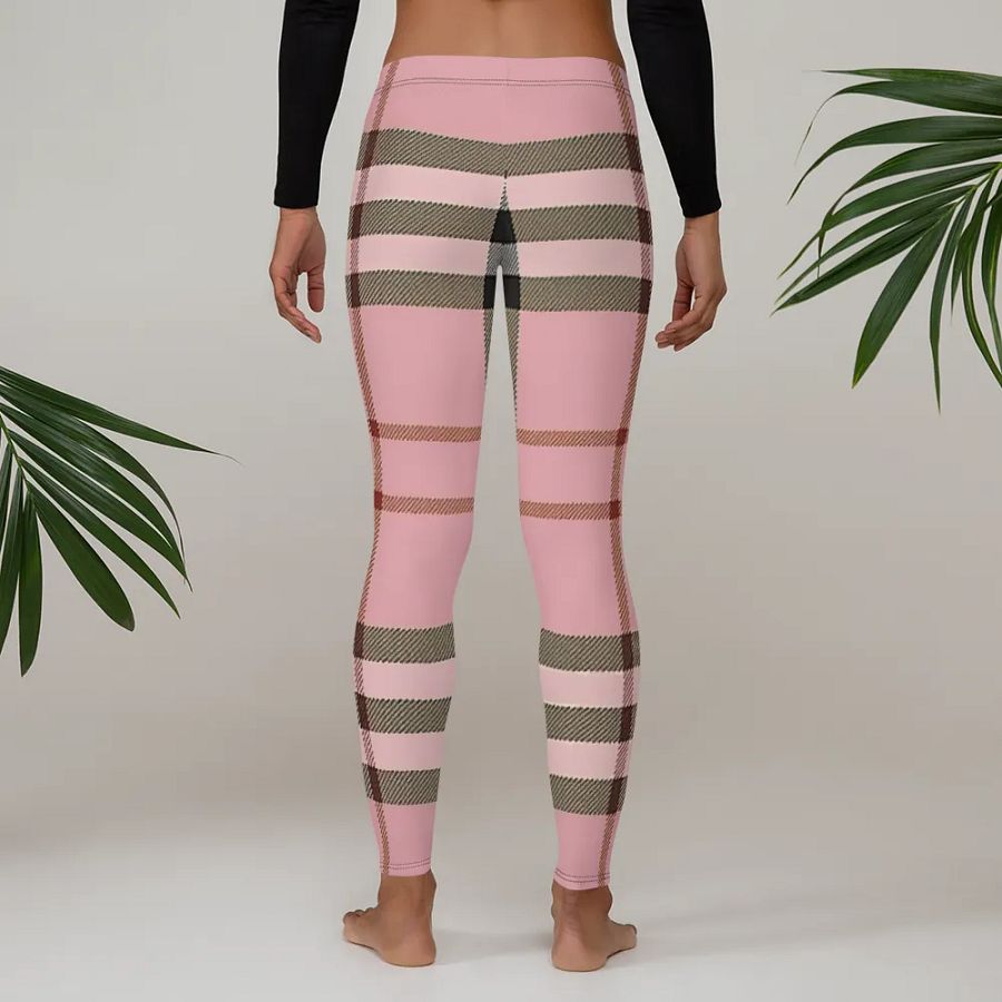 Customizable Plaid Dreams Leggings product image (4)