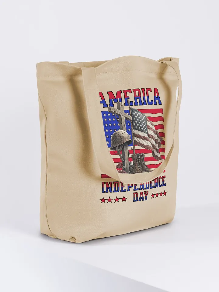 America Independence Day Patriotic Eco Tote product image (1)