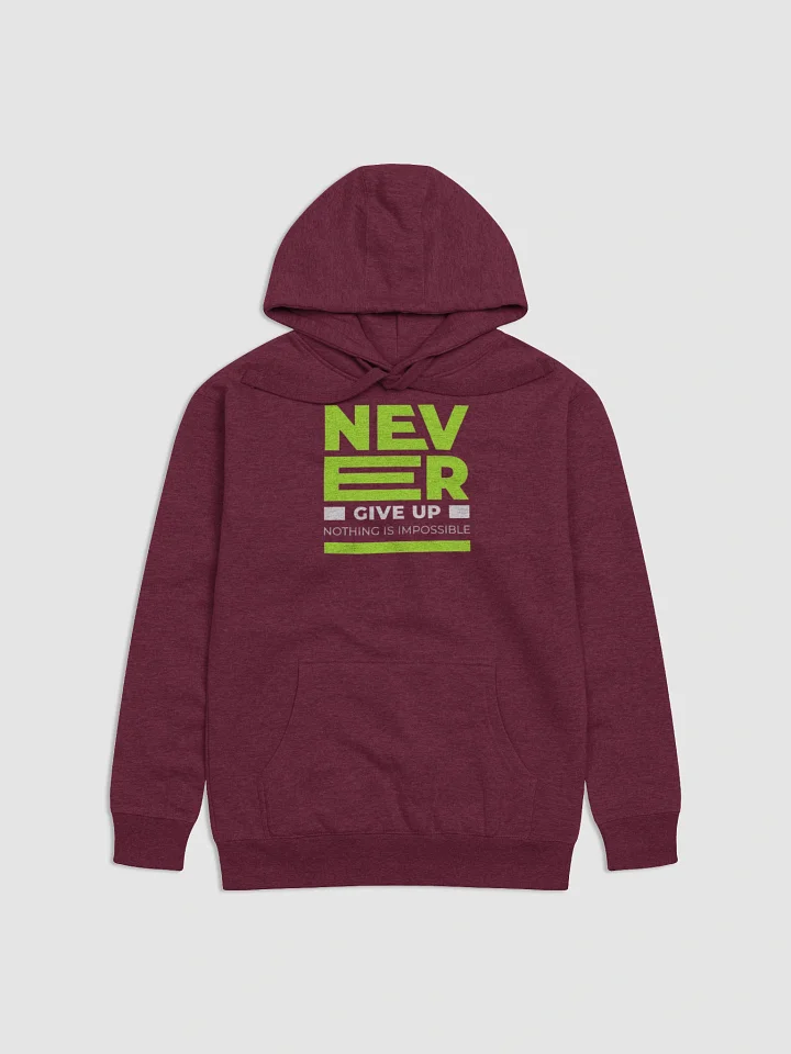 Never Give Up Unisex Premium Hoodie product image (2)