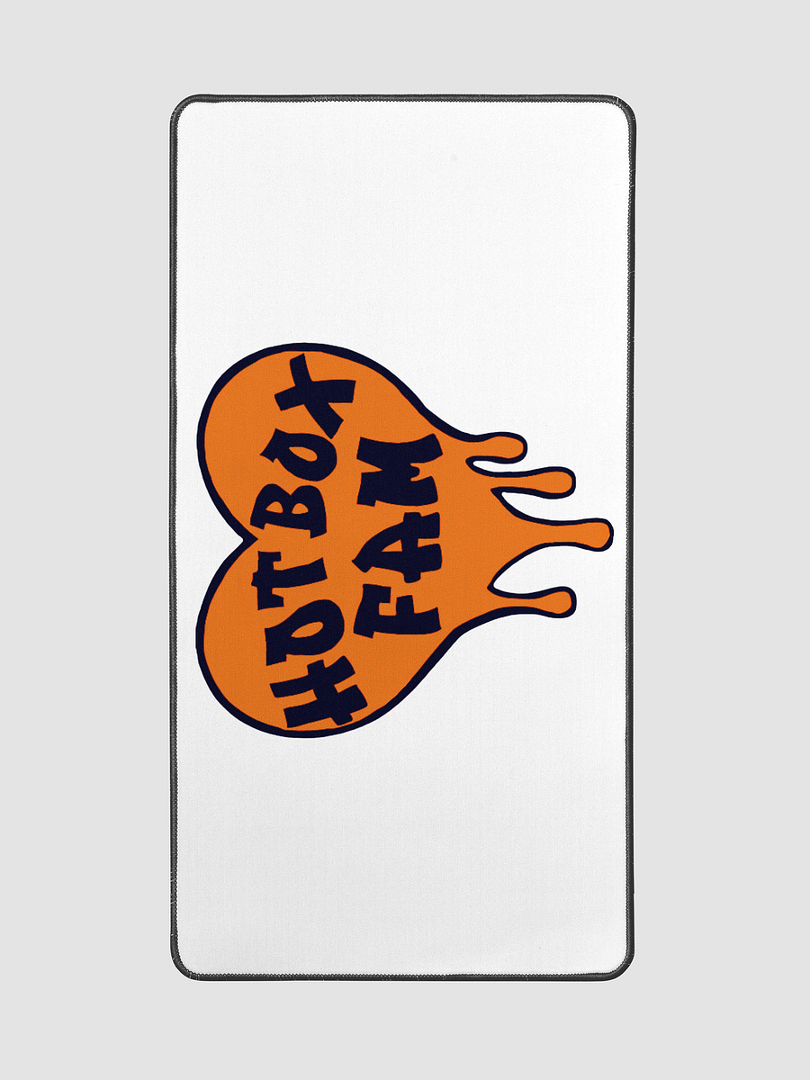 HOT BOX FAM ORANGE LOGO DESK MAT product image (2)