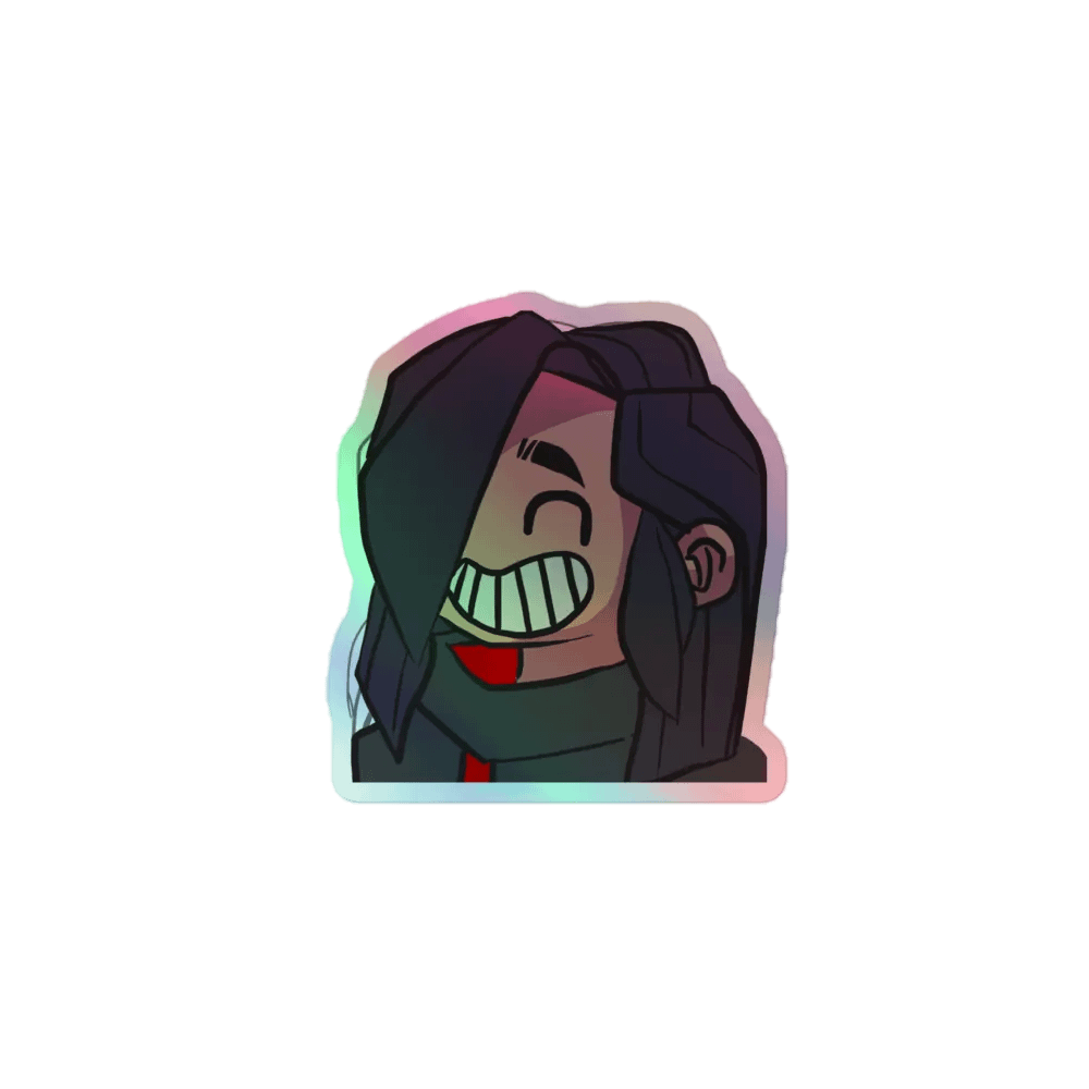 Ghost Laugh Holographic Sticker Set product image (1)