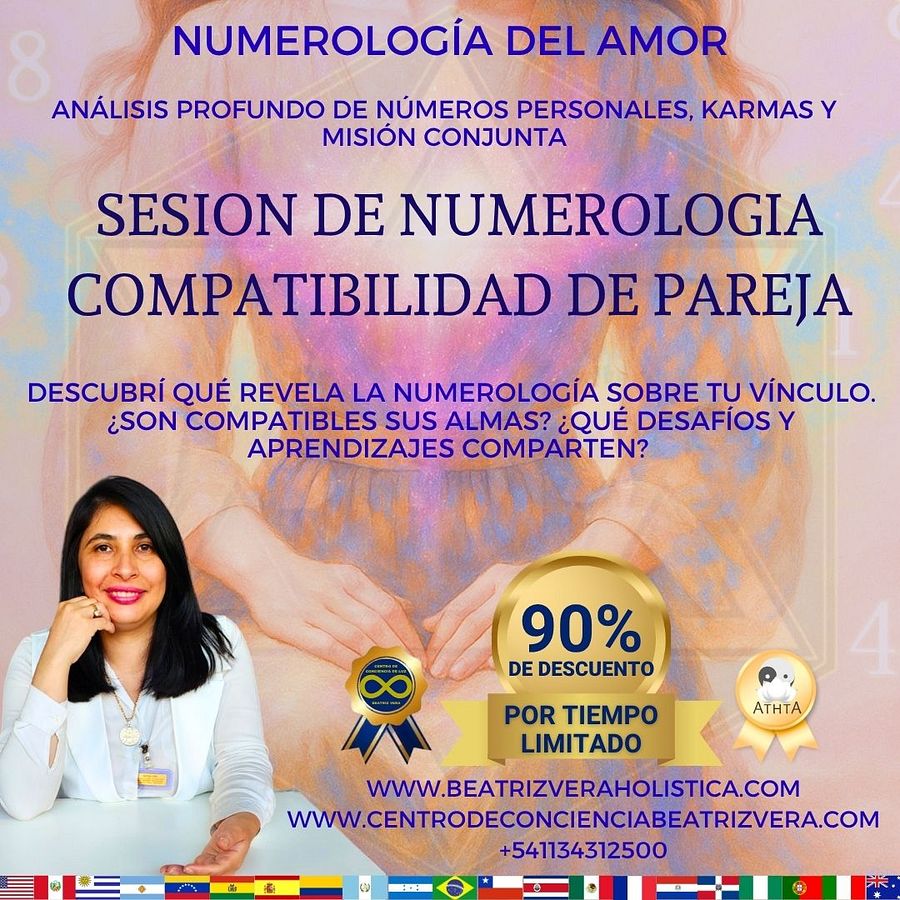 SESION DE NUMEROLOGIA COMPATIBILIDAD DE PAREJA product image (1)