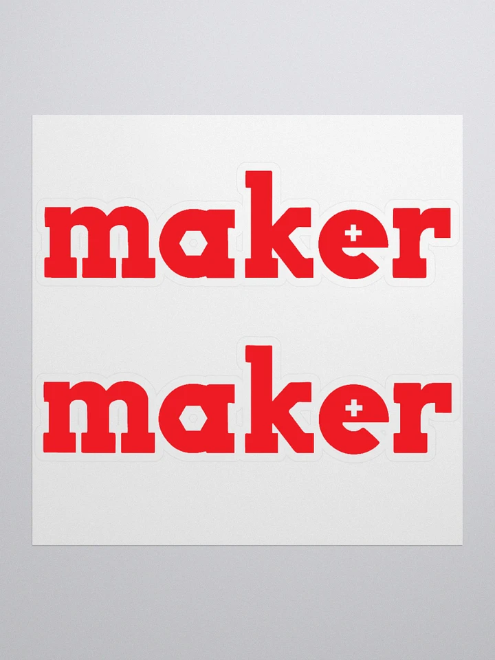 Maker 2.0 (Die-cut Sticker) product image (1)