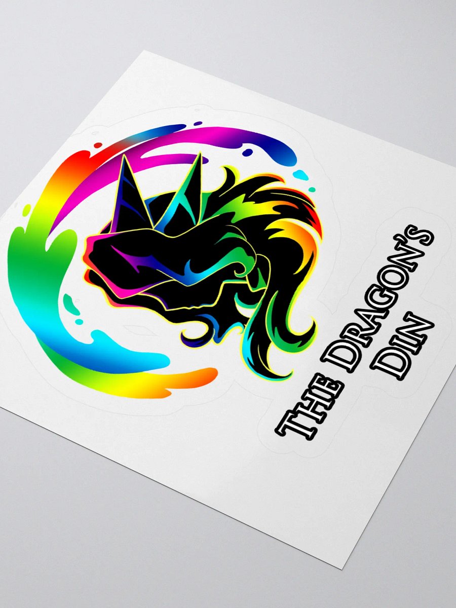 The Dragon's Din Logo Sticker product image (3)