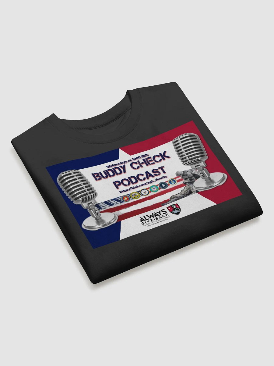 Buddy Check Podcast Retro Sweatshirt product image (3)
