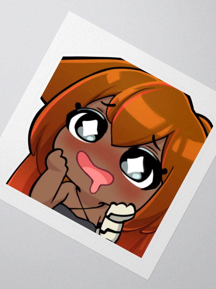 JPAG_Grey Gracidea Drool emote sticker product image (2)