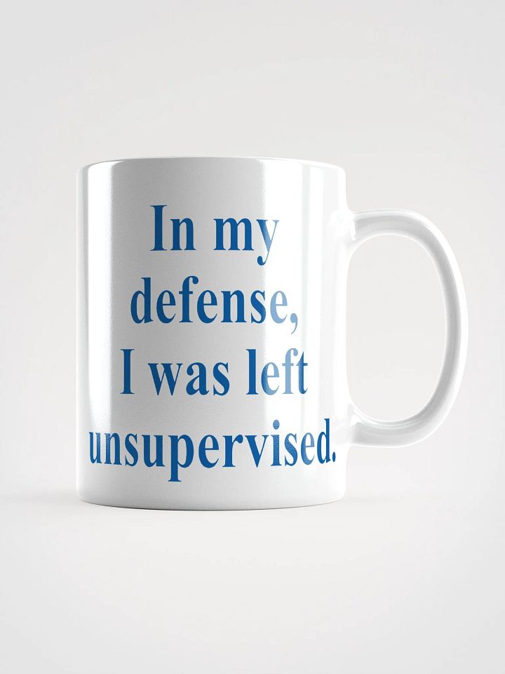 In My Defense I Was Left Unsupervised product image (1)
