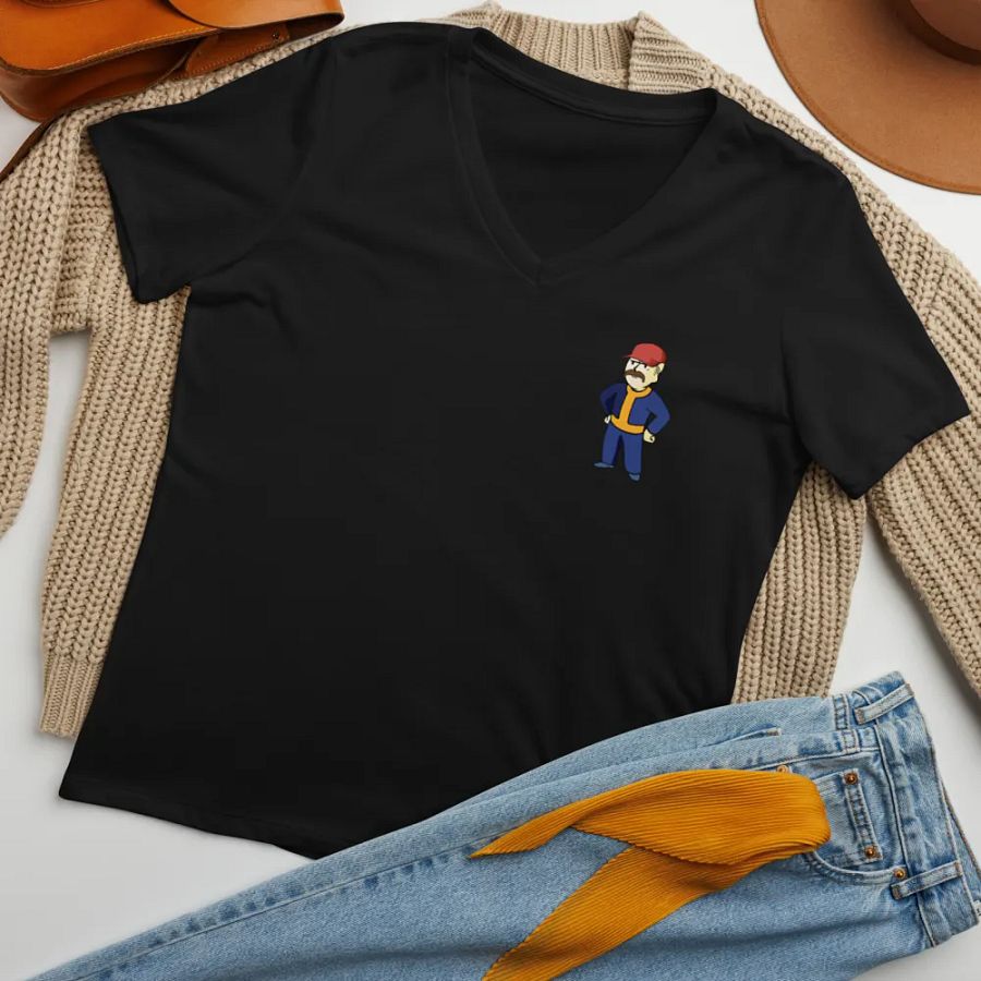 Angry Scotty Women's V-Neck product image (9)