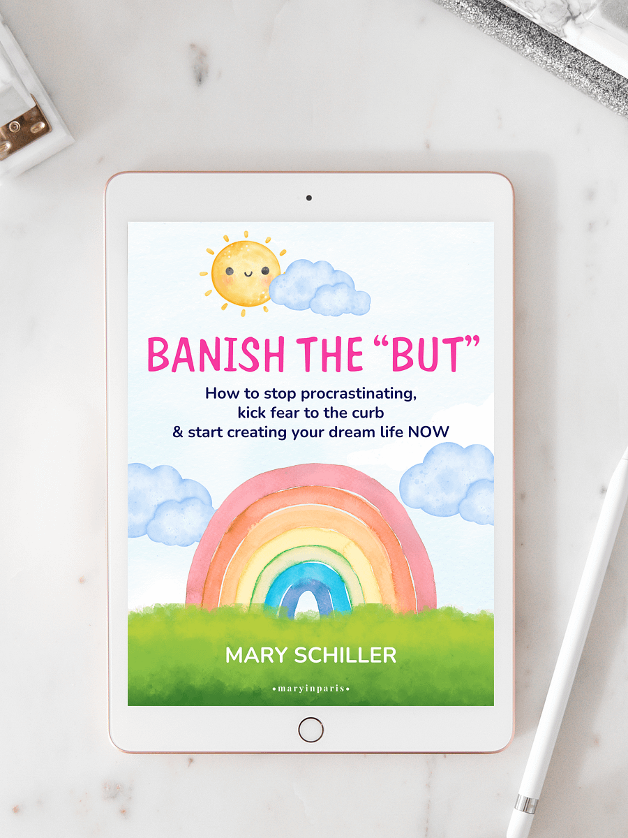 Banish the BUT: How to stop procrastinating, kick fear to the curb & start creating your dream life NOW + Bonus: 101 Excuse Busters (ebooks) product image (1)