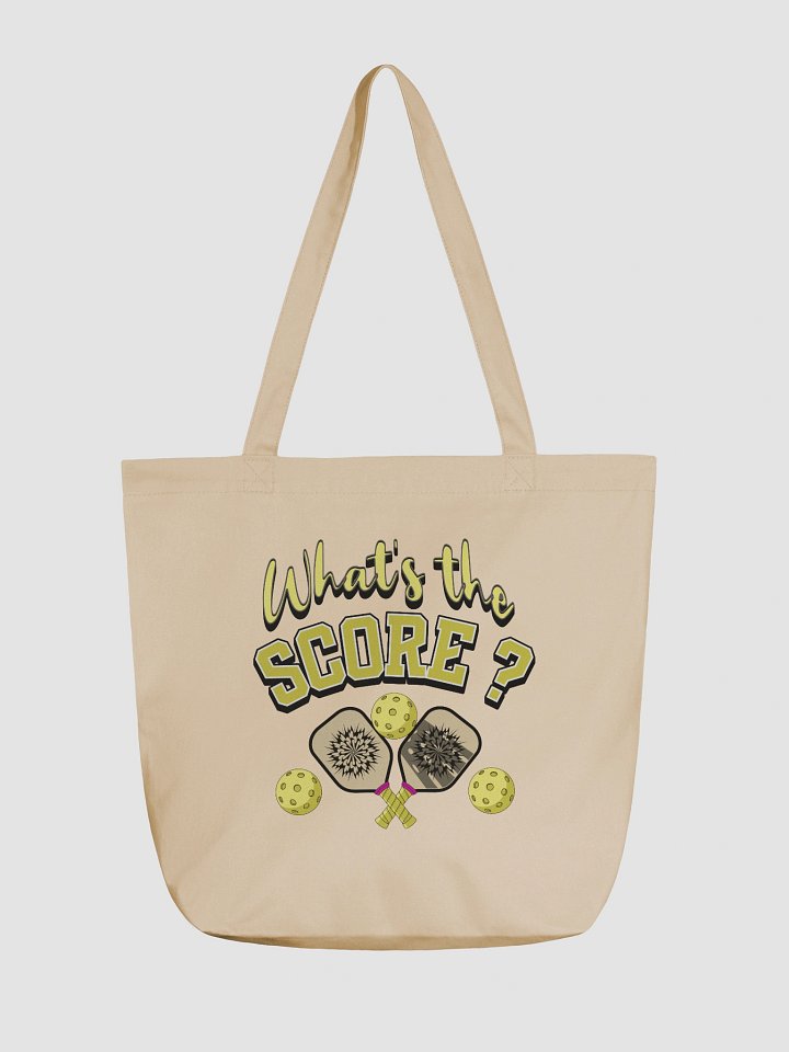 Whats The Score Pickleball Vibrant Tote Bag product image (5)
